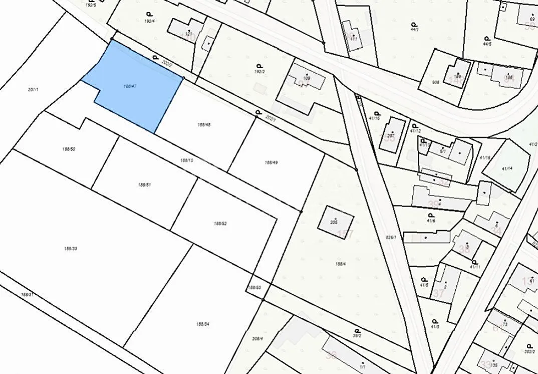 Prodej stavebního pozemku 1050 m²